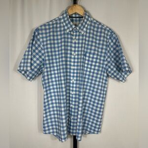Johnnie-O Hangin Out Mens Short Sleeve Button Down Large